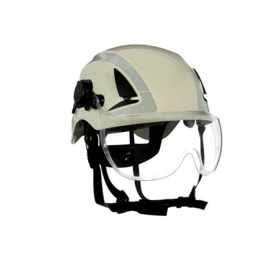 7100176840 3M X5-SV01-CE Short Visor for X5000 Safety Helmet clear Anti-fog anti-scratch polycarbonate CE-Rightside